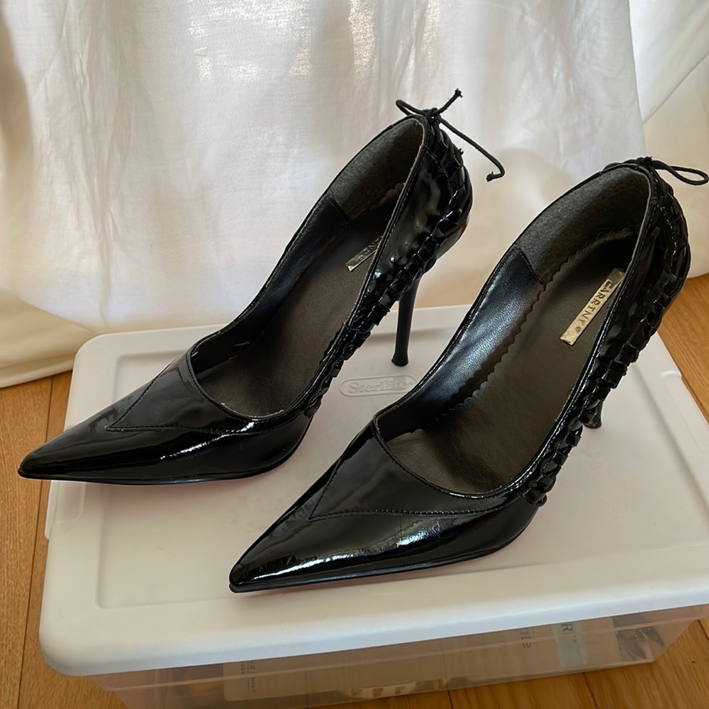 Carrini black womens heels